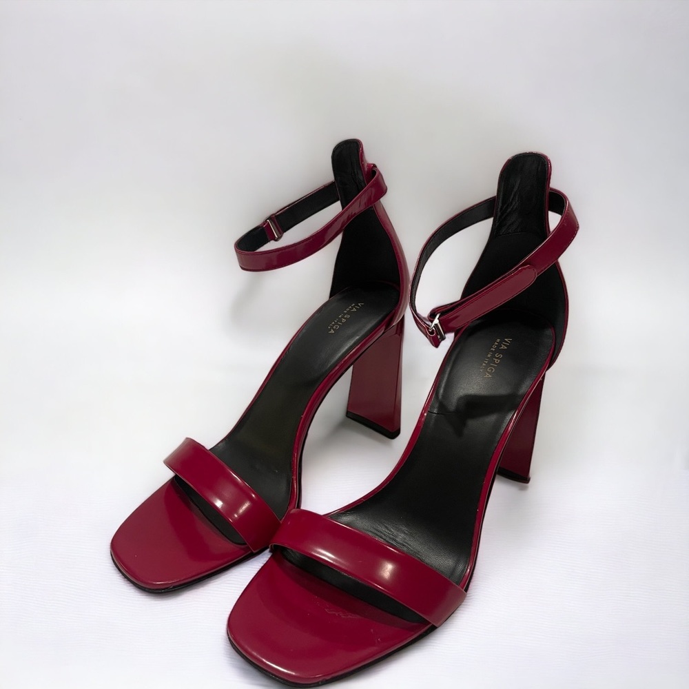 Ruby Red Via Spiga Sandals